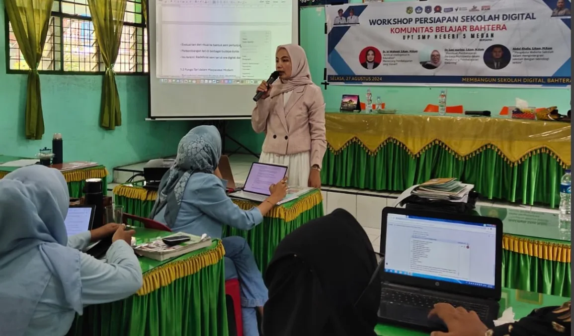 Workshop Sekolah Digital dan Peluncuran Website Interaktif