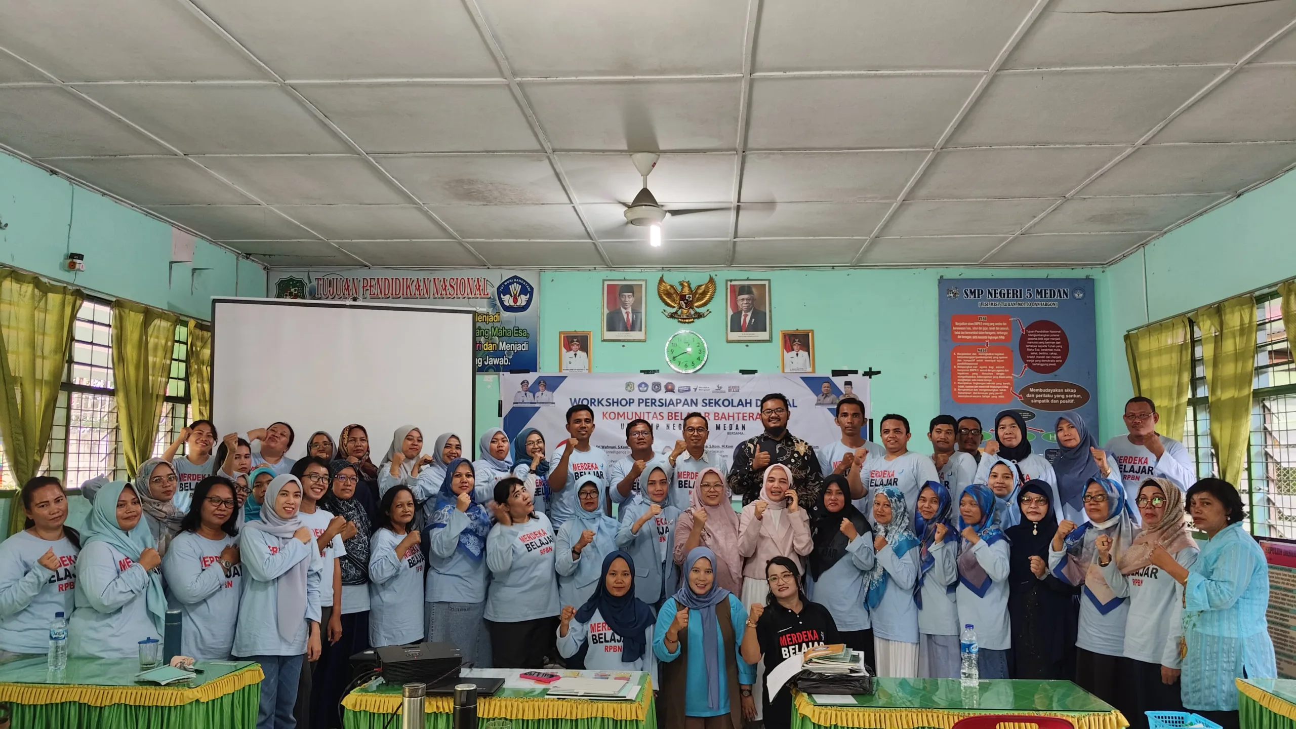 Workshop Sekolah Digital dan Peluncuran Website Interaktif